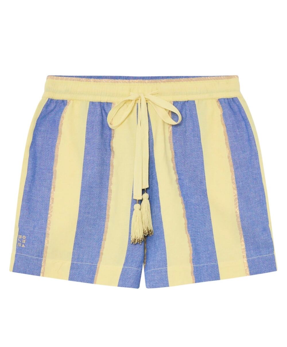 ILIO NEMA HERA XANIA STRIPE SHORTS New Size Small S